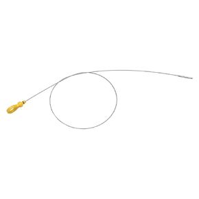 Motoforti Engine Oil Dipstick Indicator, Oil Dipstick Replacement, for Chevrolet Express 2003-2014, Metal Plastic, Yellow