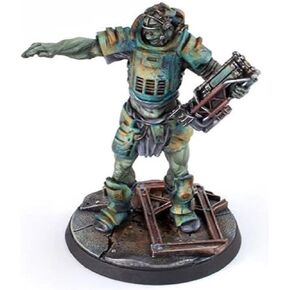 Modiphius Fallout - Wasteland Warfare - Super Mutants Overlord and Fist , Brown