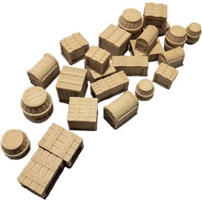 Pine Crates Barrels and Chests