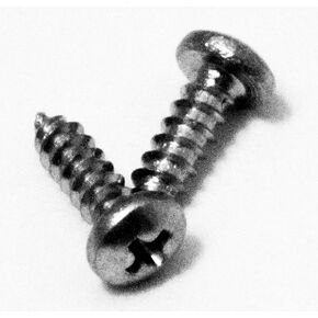 #4 × 3/8 بوصة مسامير خشبية من صفائح الزنك برأس فيليبس (100 حزمة) phsms بواسطة Fasteners DP