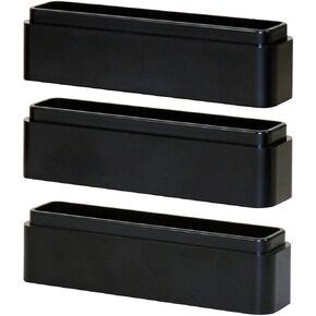 DAC Stax Leg Block Kit for Height-Adjustable Rectangular Monitor Stand, 3-Piece, Raise Monitor Riser by 1-1/4"