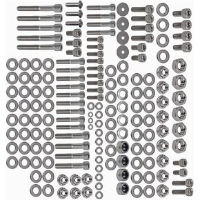 WFLNHB 667 Pcs Stainless Steel Bolt Screw Kit Set Replacement for Yamaha YFZ350 Banshee 350