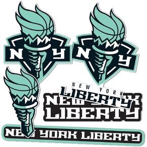 Desert Cactus New York Liberty WNBA Women's National Basketball Association Officially Licensed Sticker Vinyl Decal Laptop Water Bottle Car Scrapbook (Type 2)