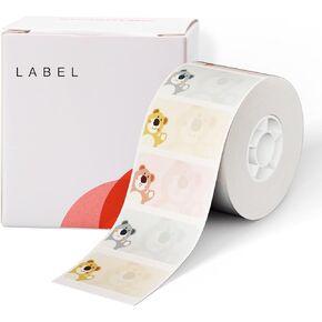 NIIMBOT Labels for B1/B21/B3S Label Printer, Thermal Labels 2'' x 2''(50x50mm), Waterproof, Oil-Proof Sticker Labels, 1 Roll of 150 Sticker Labels(Auspicious)