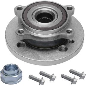 513309 Front Wheel Bearing and Hub Compatible with 2007-2015 Mini Cooper (14-15:Fits 2 Door Convertible and Coupe Only)