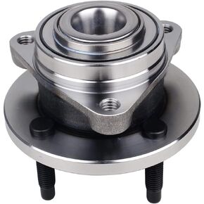 KUSATEC 513205 Front Wheel Hub and Bearing Assembly 4 Lug Without ABS Compatible with Chevy Cobalt 2005-2010, Saturn Ion 2003-2007, Pontiac Pursuit 2005 2006, Pontiac G5 2007 2008 2009 2010