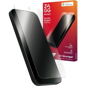 ZAGG InvisibleShield Glass Elite Google Pixel 8 Pro Screen Protector - 5X Stronger with Reinforced Edges, Scratch & Smudge-Resistant Surface, Easy to Install