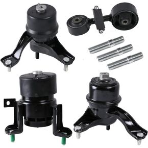 Engine Motor and Trans Mounts Compatible with Camry 2002 2003 2004 2005 2006 2.4L Auto Trans Replacement for A4207 A4203 A4204 A4211 9165 9211 9148 9212