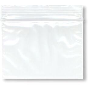Plymor 3" x 2" (Pack of 100), 2 Mil Zipper Reclosable Plastic Bags