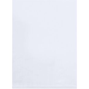 6" x 8", 2 Mil (1000/Case) Flat Open Clear Plastic Poly Bags