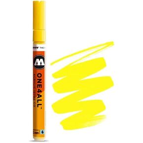 MOLOTOW ONE4ALL Acrylic Paint Marker, 1.5mm, Zinc Yellow, 1 Each (127.401)