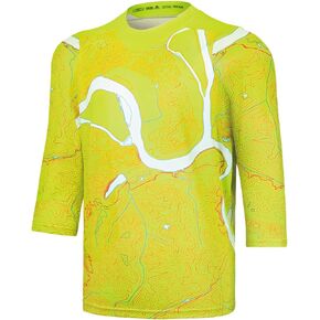 CEROTIPOLAR Mountain Bike Shirts 3/4 Sleeve Loose Fit MTB Cycling Jersey