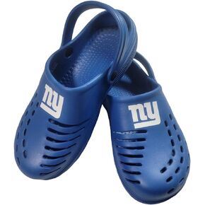 FOCO NFL Unisex-Adult Team Logo Solid Clogs with Heel Strap Comfortable Water Slip on Shoes