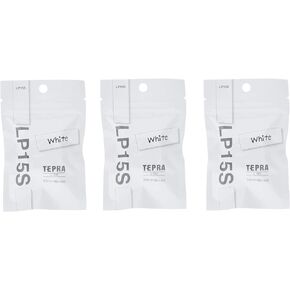 King Jim TEPRA Lite Tape Labeling Tape for TEPRA Lite White Set of 3 Japan Import with Kanji Love Sticker