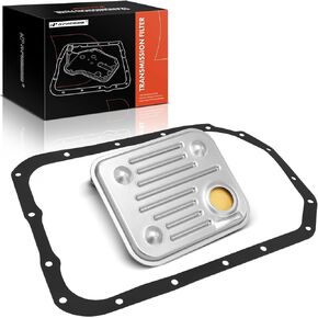 A-Premium Automatic Transmission Fluid Filter with Pan Gasket, Compatible with - 1991-2015 - Chevy Silverado 1500 2500 HD, Tahoe, Suburban, Express & GMC Sierra 3500, Yukon, Savana & Cadillac Escalade