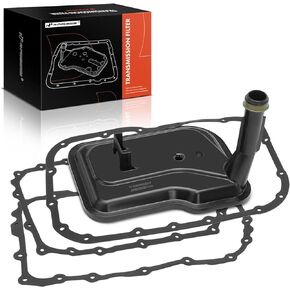 A-Premium Automatic Transmission Fluid Filter with Pan Gasket, Compatible with Chevrolet Silverado 1500 2500 HD, Suburban, Express & GMC Sierra 3500 HD, Yukon XL 2500, Savana & Cadillac Escalade