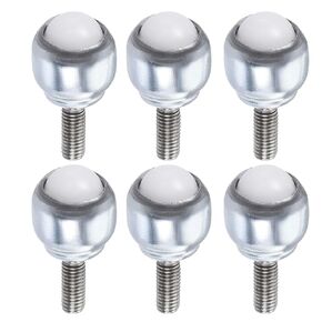 uxcell Ball Transfer Bearing Unit 24mm 66Lbs Nylon Bolt-Fixing Type for Transmission Pack of 6