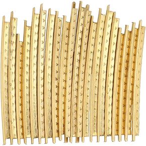 2.0mm Guitar Frets Wire Set Acoustic Guitar Fret Wire Set Folk Wooden Guitars Fretboard Wire 20Pcs Set
