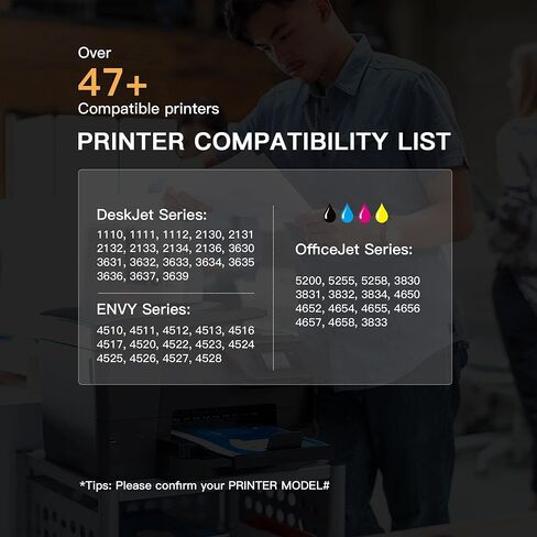 E-ZInk (TM) Remanufactured Ink Cartridge Replacement for HP 63XL 63 XL to use with Officejet 3830 5255 4650 3833 Envy 4520 Deskjet 1112 3637 3630 3634 Printer (1 Black, 1 Tri-Color) in Saudi Arabia