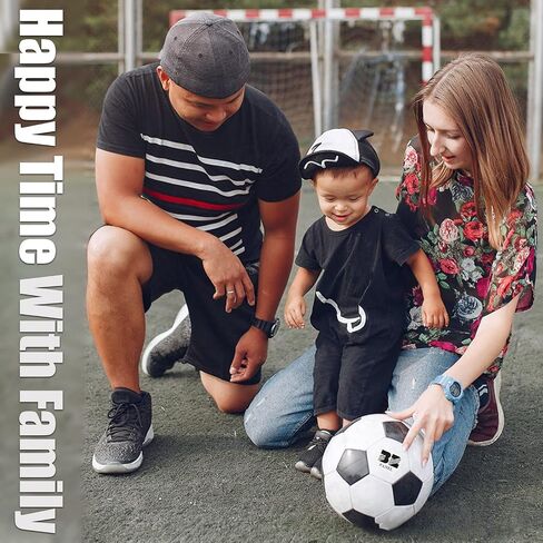 Soccer Ball Size 2/3 for Kids Toddler Traditional Soccer Balls for Recreation, Practice, Kids Gift Classic Soccer Training Ball with Air Pump for Outdoor & Indoor Match or Game in Saudi Arabia