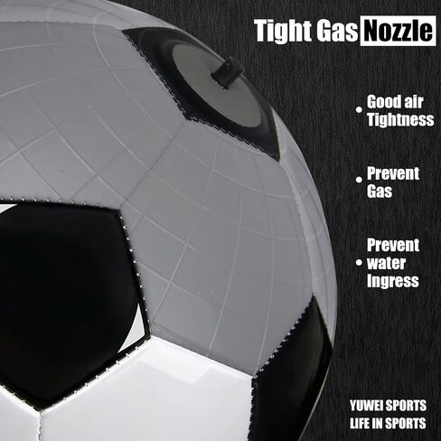 Soccer Ball Size 2/3 for Kids Toddler Traditional Soccer Balls for Recreation, Practice, Kids Gift Classic Soccer Training Ball with Air Pump for Outdoor & Indoor Match or Game in Saudi Arabia
