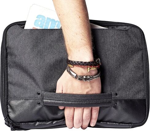 Cocoon GRID-IT UBER - Bag and Organizer for Macbook | Bag with Elastic Strings | Business Case | Integrated Belt - Charcoal in Saudi Arabia