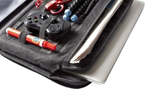 Cocoon GRID-IT UBER - Bag and Organizer for Macbook | Bag with Elastic Strings | Business Case | Integrated Belt - Charcoal in Saudi Arabia