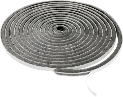 Weather Stripping Seal, Self-Adhesive Sliding Glass Door Weatherstripping, Door Brush Seal Soundproofing Weather Stripping for Sliding Windows and Door Frames(20FT, 0.35'' Wide X 0.35'' Thick) in Saudi Arabia