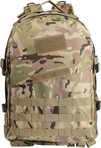 حقائب ظهر YAKEDA العسكرية التكتيكية للرجال-45L حزمة 3 أيام حقيبة ظهر للمشي لمسافات طويلة والتخييم والسفر والصيد in Kuwait