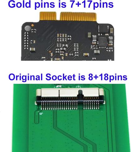 Sinech 26Pin to SATA Adapter Card,Compatible with SSD from 2012 Year MacBook Air/PRO Retina in Kuwait