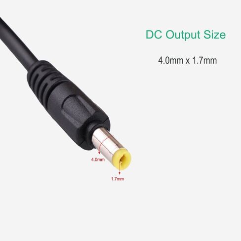 DC 5V to DC 12V USB Voltage Step Up Converter Cable, Power Supply Adapter Cable with DC Jack 5.5 x 2.5mm or 5.5 x 2.1mm, USB 5V to DC 12V Cable - 5ft [NOT Suitable for High Current Equipment] in Saudi Arabia