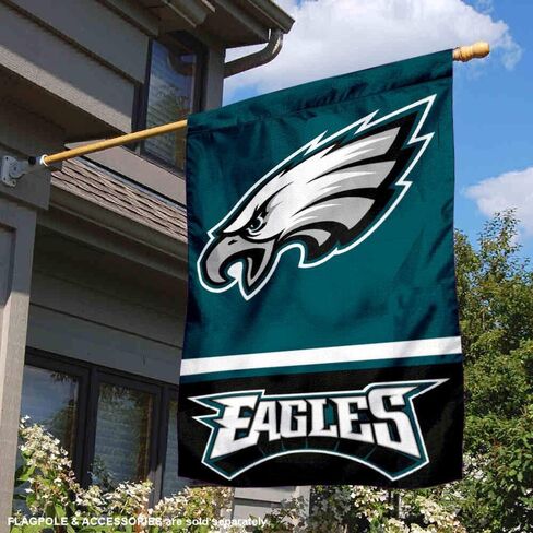 Philadelphia Eagles Two Sided House Flag in Saudi Arabia