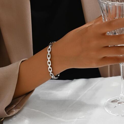 Bangle Bracelets for Women 18K Gold Plated Dainty Cubic Zironia Heart Hollow Out Honeycomb Classic Tennis Bracelet Gold Bracelets Gifts for Girls in Saudi Arabia