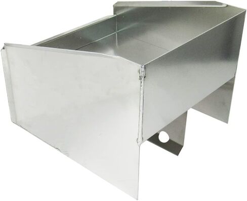 Pit Posse 447 Single Helmet Bay Storage Cabinet Aluminum Shelf Enclosed Race Trailer Garage Automotive Shop Storage Organizer - Helmet Holder - Made in USA (Silver) in Saudi Arabia