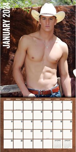 TF PUBLISHING 2024 Cowboys Wall Calendar | Large Grids for Appointments and Scheduling | Vertical Monthly Wall Calendar 2024 | Home and Office Organization | Premium Gloss Paper | 12"x12" in Saudi Arabia