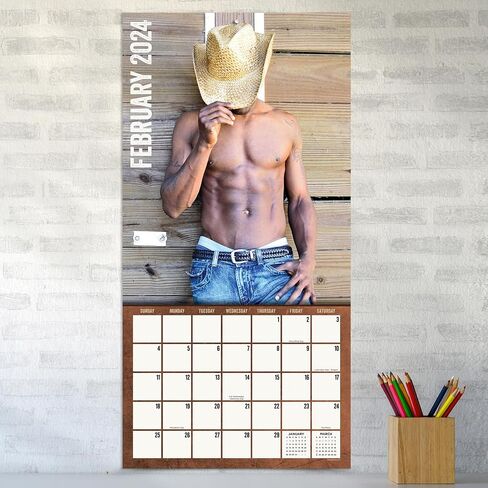 TF PUBLISHING 2024 Cowboys Wall Calendar | Large Grids for Appointments and Scheduling | Vertical Monthly Wall Calendar 2024 | Home and Office Organization | Premium Gloss Paper | 12"x12" in Saudi Arabia