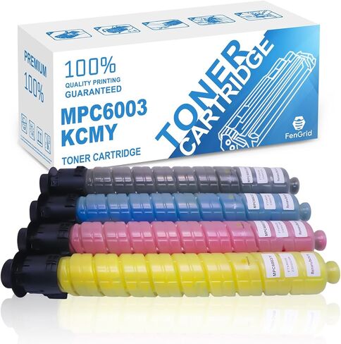 خرطوشة حبر معاد تصنيعها MP C6003 841849 841851 841852 841850 استبدال مسحوق الحبر لطابعة Ricoh MP C6003 C4503 C5503 (KCMY) in Kuwait