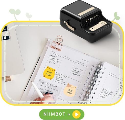 NIIMBOT Labels for B1/B21/B3S Label Printer, Thermal Labels 2'' x 2''(50x50mm), Waterproof, Oil-Proof Sticker Labels, 1 Roll of 150 Sticker Labels(Auspicious) in Saudi Arabia