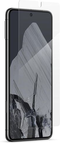 واقي شاشة ZAGG InvisibleShield Glass Elite Google Pixel 8 Pro - أقوى 5 مرات مع حواف معززة، وسطح مقاوم للخدش والتلطخ، وسهل التركيب in Kuwait