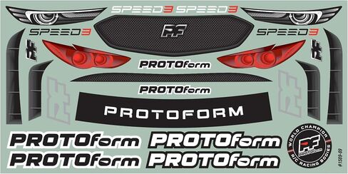PROTOform 1/10 Speed3 Clear Body for 190mm FWD TC, PRM158925 in Saudi Arabia