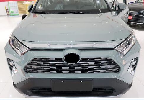 اكسسوارات السيارات صالح لتويوتا RAV4 LE/XLE/XSE/نموذج محدود 2019 2020 2021 2022 غطاء محرك السيارة الأمامي غطاء محرك السيارة (نمط ألياف الكربون) ABS 1 قطعة in Kuwait