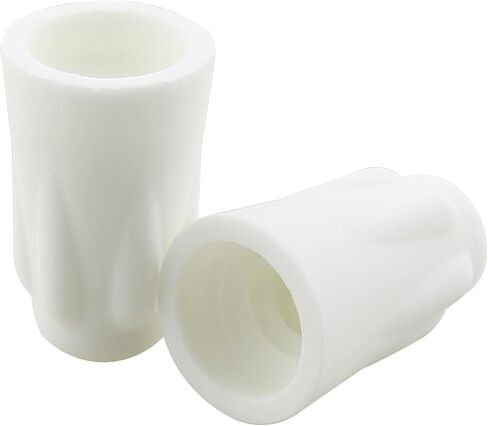 20PCS High Temperature Ceramic Wire Connector Ceramic Nuts White Large High Temperature Service Ceramic Twist Cap for High Power Lighting and Ceiling Fan and Heater in Saudi Arabia