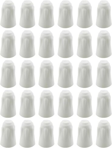 20PCS High Temperature Ceramic Wire Connector Ceramic Nuts White Large High Temperature Service Ceramic Twist Cap for High Power Lighting and Ceiling Fan and Heater in Saudi Arabia