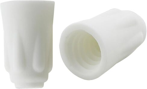 20PCS High Temperature Ceramic Wire Connector Ceramic Nuts White Large High Temperature Service Ceramic Twist Cap for High Power Lighting and Ceiling Fan and Heater in Saudi Arabia