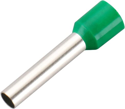 Baomain AWG 6/16.0mm² سلك النحاس تجعيد موصل معزول الطويق دبوس نهاية الحبل E16-18 حزمة خضراء من 100 in Saudi Arabia
