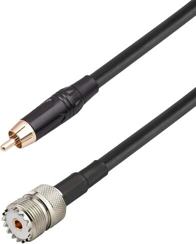 SMA إلى RCA محول SMA أنثى إلى RCA ذكر موصل كابل RG58 تمديد 3 قدم in Kuwait