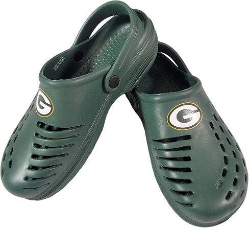 FOCO NFL Unisex-Adult Team Logo Solid Clogs with Heel Strap Comfortable Water Slip on Shoes in Saudi Arabia