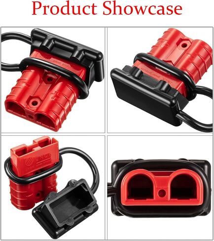 2 Sets 50A 6-10 Gauge Battery Quick Connect Disconnect Wire Harness Plug, Battery Cable Quick Connectors for 12V to 36V Recovery Winch, Car, Trailer, Motor, Electrical Devices in Saudi Arabia
