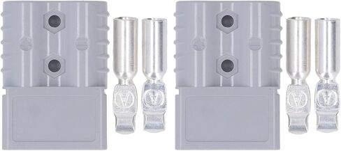 Marhynchus 2Pcs Battery Quick Connect Disconnect Electrical Plug for Recovery Winch or Trailer 120A 600V Jumper Cable Plug Connector Kit Winch Recovery Kit in Saudi Arabia