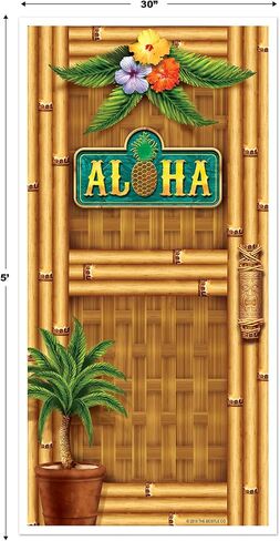Beistle Aloha Door Cover in Saudi Arabia